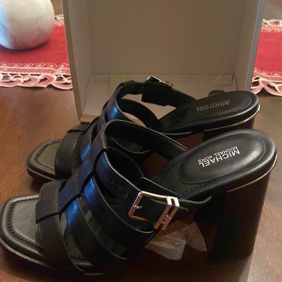 Michael Kors Jagger Slide/Sandal Black Size 10 (no lid on box) - Picture 5 of 7